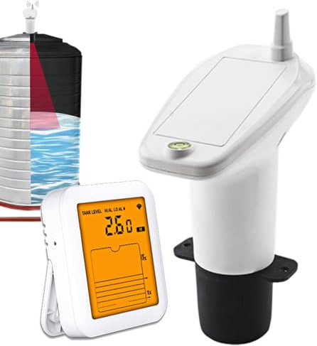 Sensore di livello 'acqua - ad ultrasuoni di rilevamento accurato,Rilevatore multifunzionale con display digitale per indicatore di capacità serbatoio e contenitore domestico