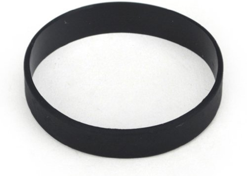 Hoerev en blanco de silicona pulseras, pulseras de silicona, 10pcs,Negro,Circunferencia de 202 mm medio