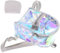 GALPADA Chic Transparente Holografische Rucksack Für Mädchen Modische Schul-umhängetasche Mit Großem Fassungsvermögen Für Täglichen Gebrauch Silber