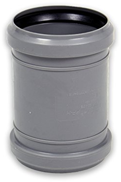 HT-Abflussrohr Doppelmuffe DN 50