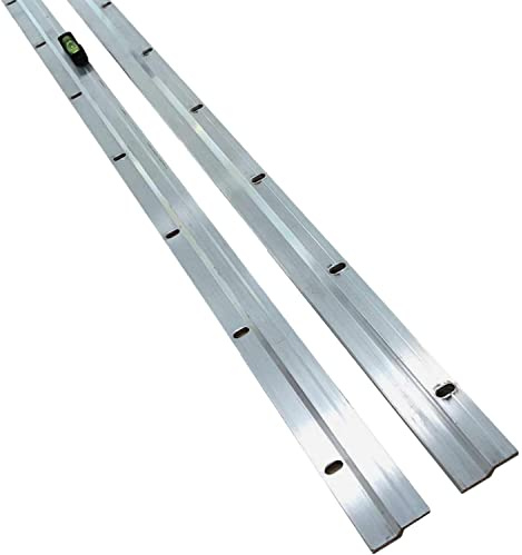 Taskar Kraftig bild- och spegelhängare Z bar 1 m meter 1000 mm + enkel nivå