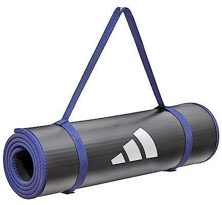adidas, Training Mat-Blue Unisex-Adult, Blu