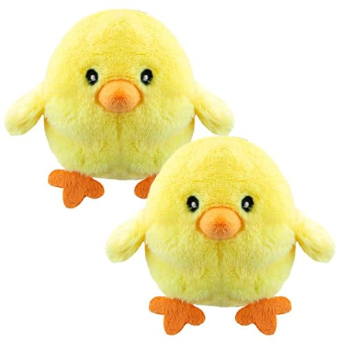 PMS VFM E Store Chick Plush Easter Soft Toy for Baby 10cm - Cute Plushies 2 Pack - Easter Presents for Babies & Toddlers