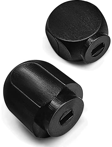 LOYCEGUO Drehzahlregler, Ersatzteil für KitchenAid Standmixer, 2 Stück, schwarzer Kunststoff, OEM-Qualität, Verriegelungshebelknöpfe