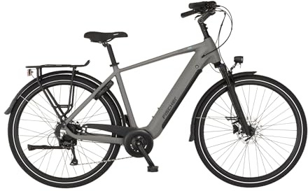 Fischer Viator Move 01 - Bicicleta eléctrica para Hombre y Mujer (52 cm, Motor Trasero de 50 NM, batería de 36 V, Marco de Diamante)