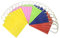 folia 21809/7 - Papiertüten aus Kraftpapier, Geschenktüten, 7 Stück, ca. 18 x 8 x 21 cm, farbig sortiert - zum Basteln, Verzieren und Verschenken