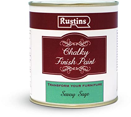 RUSTINS Chalky Finish Paint Savoy Sage 500ml