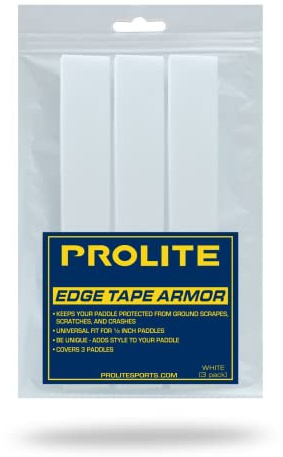 PROLITE Pickleball Paddle - Edge Tape Armor (White, 3-Pack)