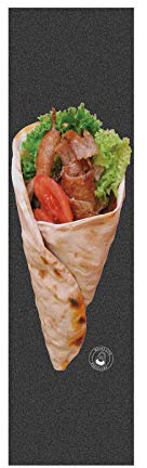 GRIPTAPE Kebab 9 x 33 tum Macba Life Sheet greppband skateboard unisex vuxna, färgglad, 9,00