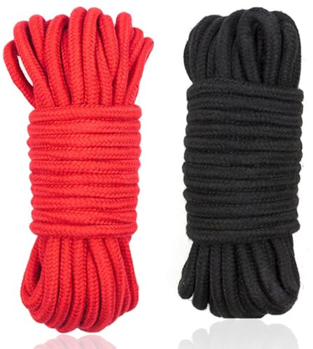 Soft Cotton Rope Cord Multipurpose Hanging Bundling Bondage Restraint Rope