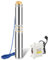 Aopunly Tiefbrunnenpumpe,Fördervolumen: 4000 l/h,370w Edelstahl Brunnenpumpe mit integrierter elektr,Eintauchtiefe: 70 m,3.4bar,