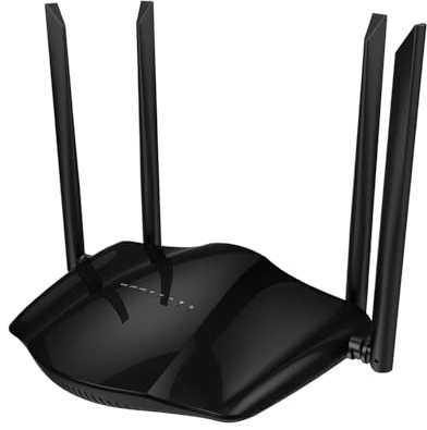 Unlocked Modem Router with SIM Card Slot, 300Mbps 4G LTE Cellular Router, WiFi Mobile Hotspot Device, Work with AT&T and T-Mobile, FDD DDNS VPN Cloudflare Plug and Play