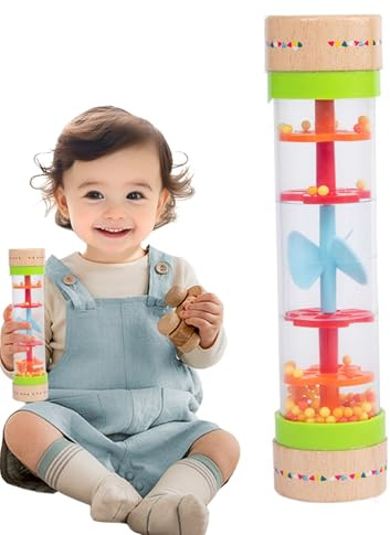 Outil de bâton de pluie, jouet shaker pluvial | Stick shaker pluie,Jeux sonores apaisants musicaux sensoriels pour apprenant le voyage de Pâques en classe dans