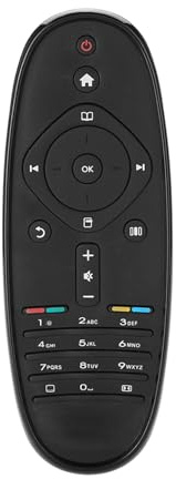 Watris Veiyi Ersättningsfjärrkontroll TV, LCD LED-fjärrkontroll, universalfjärrkontroll, kompatibel med CRP606/01, RC2683203-01, RC2683204-01