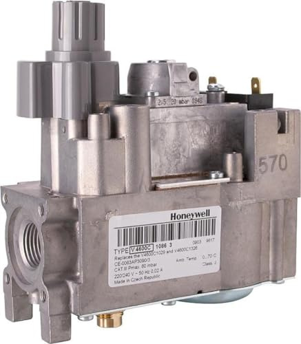 Honeywell V4600C1086 Gas Valve, V4600C 1086 V4600C1086U Genuine Part