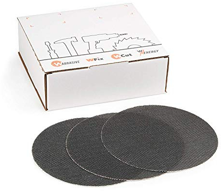 Schleifgitter 225 Klett | Schleifscheiben Korn 80/100/120 jeweils 10 Stück | Geeignet für Deckenschleifer, Trockenbauschleifer und Tellerschleifer