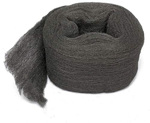 FuTaiKang Pad Wolle Stahl Grad 000 Stahlwolle Reinigungswolle Poliergarn Stahl Wolle Gesamtlänge: 3,2 m, Mehrzweckschwamm für Küche