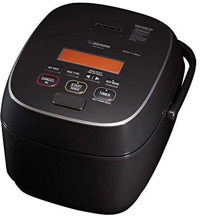 Zojirushi NW-JEC18BA Pressure Induction Heating Rice Cooker (10-Cup)