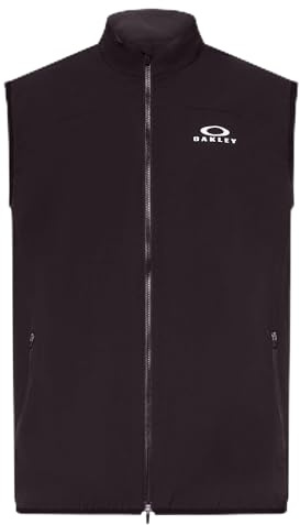 Oakley Elements Vest, Blackout, X Large, Lightweight Outdoor Performance Apparel (FOA405453-02E-XL)