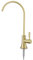GULICA Drinking Water Tap, SUS304 Stainless Steel, No-Air Gap Reverse Osmosis Tap for Kitchen Bar Sink, Brushed Gold