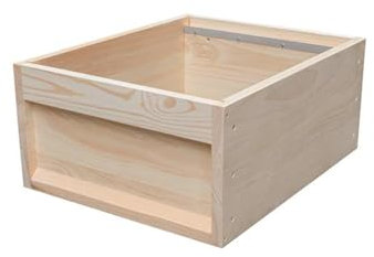 Zander Ganzzarge für Bienenbeute – Imkerei Zarge aus Holz, passend für Zandermaß, robuste Verarbeitung