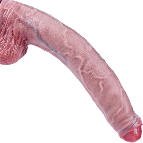 Consolador realista de 20 cm sin circuncisión, consolador pequeño de silicona, consoladoranal delgado, consoladorcon ventosa para juego del punto G vaginal/anal para mujeres, hombres principiantes