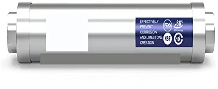 YQVEOT Reverse Osmosis Water System Under Sink IPS Whole House Scale Inhibition Inline Water Softener System Descaler Water Filter Purifier Home Scale Reduction System for Under Sink Home Domestic