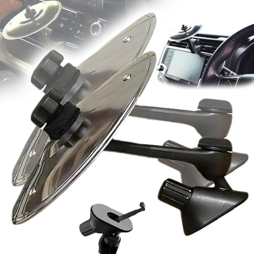 ventilación de platillos de coche, 2 pcs platillo de tambor de coche, Tambores de Aire Platillo para Coche, Platillo de choque de coche, mini platillo de tambor para coche, para sedán, camión