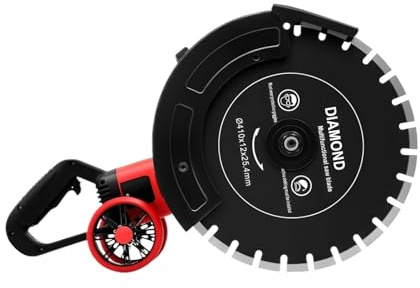 Máquina Eléctrica For Ladrillos, Sierra For Hormigón De Una Sola Pieza, 4000w, 16 Pulgadas, Cortadora Piedra 3000rpm, Ranuradora En Seco Y Húmedo Construcción robusta