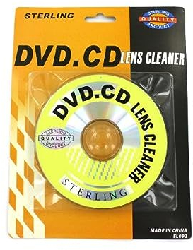 CD and DVD lens cleaner