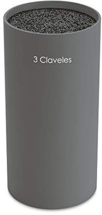 3 Claveles, 1712, Blocco portacoltelli universale, vuoto, Grigio