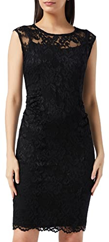 Swing - Robe dentelle - Femme -Noir (black/black), 36