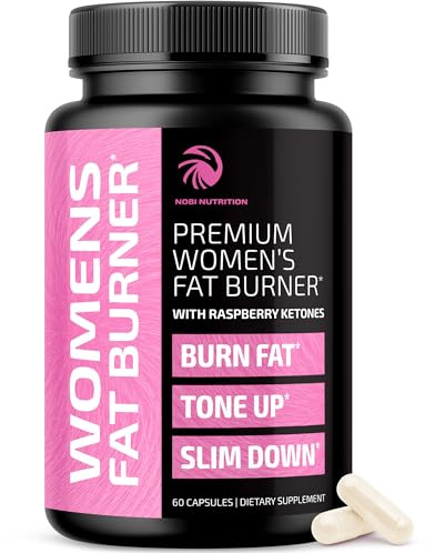 Weight Loss Pills for Women | Fat Burners for Women | Metabolism Booster for Weight Loss Supplement with Raspberry Ketones | Appetite Suppressant, Stomach Fat Burner & Weightloss Diet Pills | 60 Ct