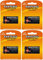 4 x ER9V 9V Block (1200 mAh) Lithium Langzeitbatterie Rauchmelder EINWEG (4 Batterien EASTCELL) FBA