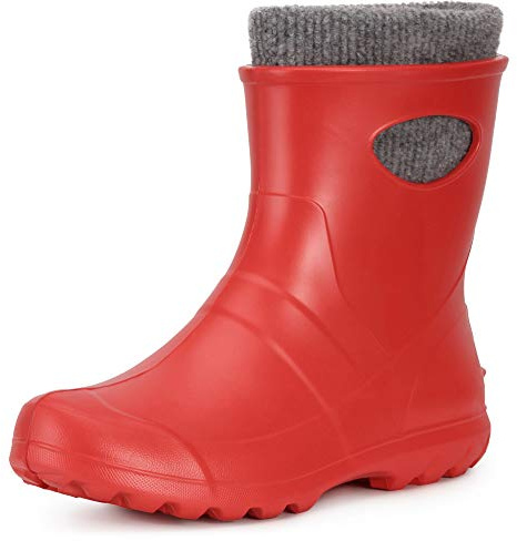 Ladeheid Botas de Agua Termicas en EVA Mujer LA-750 (Rojo, 37 EU)