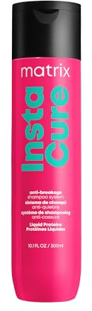 Matrix Instacure Anti-Breakage Shampoo | Repairs, Balances & Strengthens Hair | Reduces & Prevents Breakage & Frizz | For Dry, Damaged & Brittle Hair | Packaging May Vary | 10.1 Fl. Oz. | Vegan