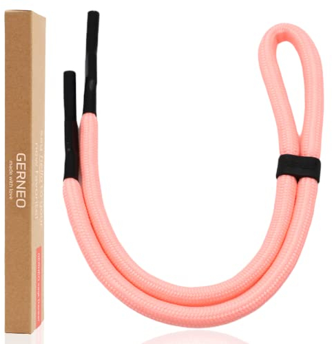 GERNEO® – ORIGINAL Olympia III – schwimmfähiges Sport Brillenband Neopren – leuchtet im Dunkeln – rosa (Bright Pink) verstellbar mit Kabelzug – wasserfestes Sportbrillenband fester Halt - Wassersport