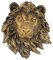 Cabeza de Imitación Resina para Decoración de Pared Escultura Animal Realista para Hogar Adorno y Duradero para Decoración de Interiores