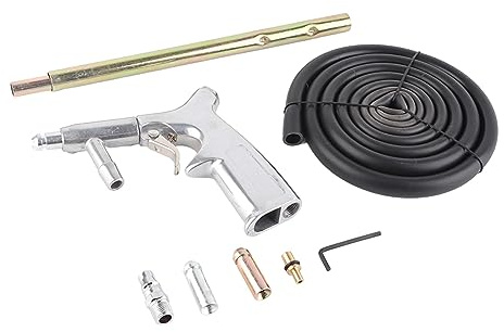 Respicefinem 38. 0×22. 0×4. 0 Grit Shot Sandblaster Sandblasting Kit Set Blasting Tool Grit Shot Professional