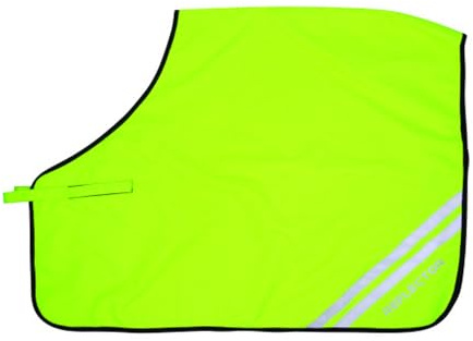 Hyviz - Couvre-reins pour cheval REFLECTOR (Cob) (Jaune)