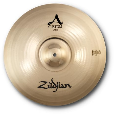 Zildjian A Custom Series - 16 Inch Crash Cymbal - Brilliant finish