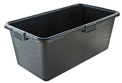 TEKO 105095-49 Mörteltrog aus PVC Inhalt 65 Liter Profi Ausführung mit 4 Tragegriffen