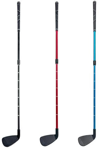 Kinder-Golfputter,Golfschläger-Putter, Zwei-Wege-Golfer, verstellbare Länge, Miniaturgolfschläger, Rechts-Linkshänder-Kinder-Putter-Golfschläger für Indoor- oder Outdoor-Training