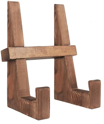 Recipe Book Stand for Cookbook, Wooden Kitchen iPad and Book Holder for Display Stand, Cook Book Stand for Reading Hands Free (Oak)