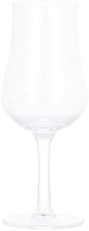 LIFKOME Copa de Vino de Vidrio Transparente 1pieza Diseño Moderno Copas Resistentes para Whisky para Casa y Fiesta Vaso Elegante para Bebidas
