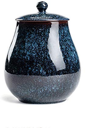 Crémation des Cendres Urne pour Adulte, Petites Urnes commémoratives humaines, réservoir scellé à l'épreuve de l'humidité Jinse, urne Enterrement à la Maison ou cimetière, Chien, Chat