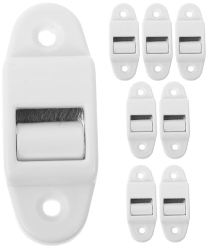 TOYANDONA 8pcs Roller Shutter Belt Guide: Strap Belt Guide Replacement Accessories For 14mm Webbing - Internal Brush For Webbing Cleaner