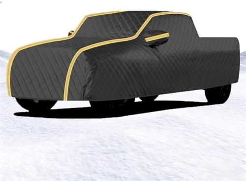 Bache Anti Grele Voiture pour Ford F150 Raptor, Housses extérieures pour Pick-up, Accessoires extérieurs rembourrés de Protection Contre la grêle pour véhicules, avec Bandes réfléchissantes