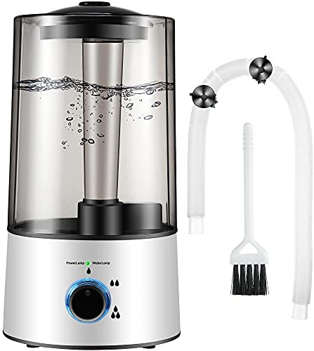 Dreyoo Reptile Humidifier Fogger, 4L Cool Mist Fog Mister with Tube for Tortoise Habitat Chameleon Snake Amphibians, Compatible with All Terrariums, Cages and Enclosures
