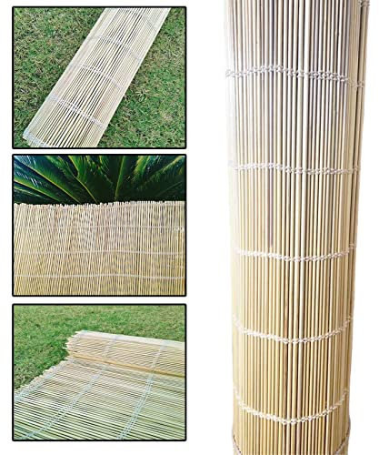 MND Dealings Natural Chain Thread Stich Bamboo Fence 1x 6M- Screening Roll - Indoor & Outdoor Privacy & Protective Sun Shades Shelter Screen Roll Panels (1x 6 M)